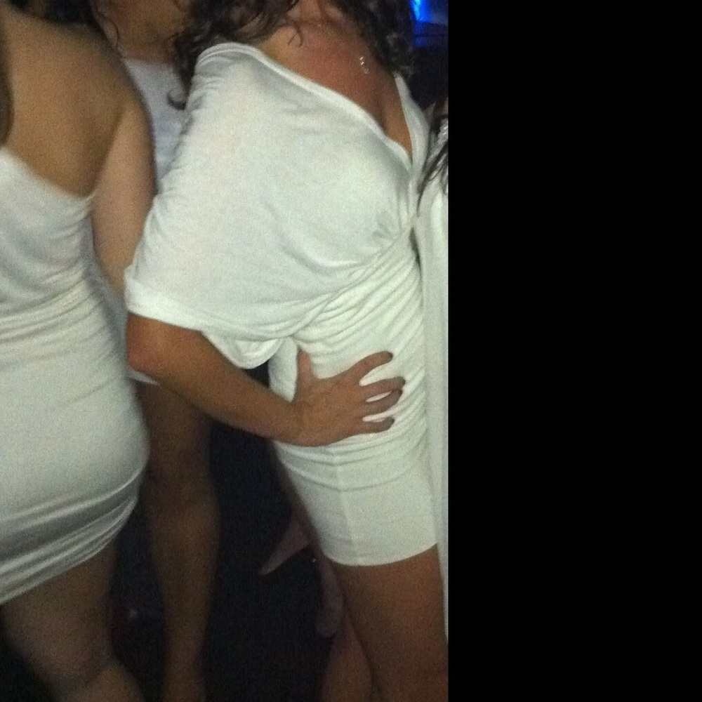 Minkpink white dress